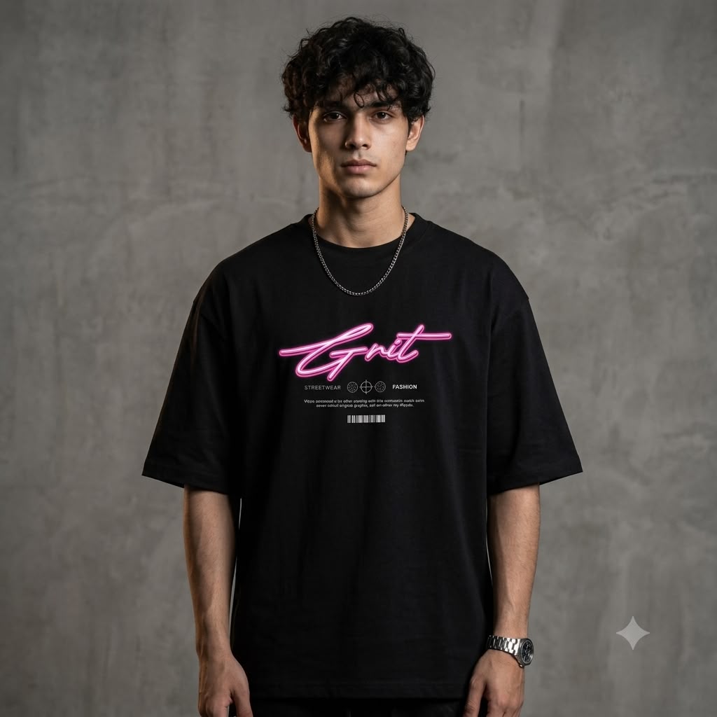 Men's Trendy oversized Graphic Printed Cotton T shirt